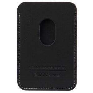 Audi Synthetic Leather Wallet Card Slot juodos spalvos MagSafe AU-MSCH-Q3/D1-BK - Image 4