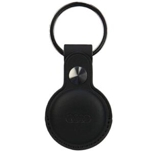 Audi Dėklas Synthetic Leather AirTag juodos spalvos AU-ATKR-Q3/D1-BK - Image 2