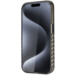 Audi IML Big Logo MagSafe Dėklas Apple iPhone 15 Pro 6.1" juodos spalvos hardcase AU-IMLMIP15P-Q5/D2-BK - Image 5