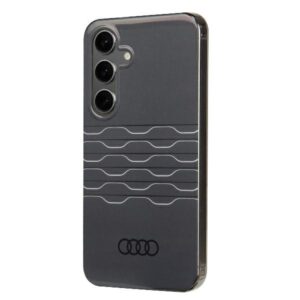 Audi IML Geometric Pattern Dėklas S24 S921 juodos spalvos kietas dėklas AU-IMLS24-A6/D3-BK - Image 2
