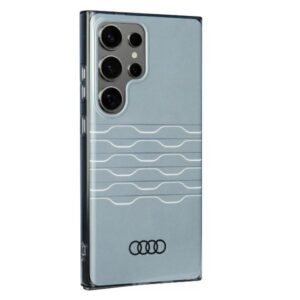 Audi IML Geometric Pattern Dėklas S24 Ultra S928 Grey kietas dėklas AU-IMLS24U-A6/D3-GY - Image 2