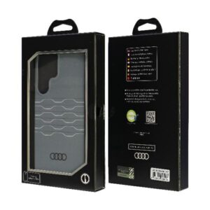 Audi IML Geometric Pattern Dėklas S24 Ultra S928 Grey kietas dėklas AU-IMLS24U-A6/D3-GY - Image 7