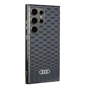 Audi IML Stitching Pattern MagSafe Dėklas S24 Ultra S928 juodos spalvos Hardcase AU-IMLMS24U-Q5/D3-BK - Image 2
