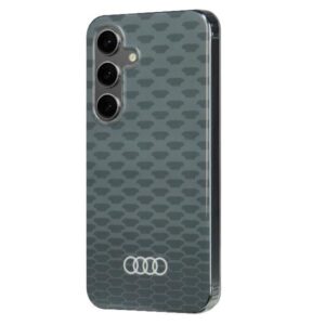 Audi IML Stitching Pattern MagSafe Dėklas S24 S921 pilkos spalvos Hardcase AU-IMLMS24-Q5/D3-GY - Image 2