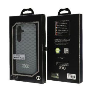 Audi IML Stitching Pattern MagSafe Dėklas S24 S921 pilkos spalvos Hardcase AU-IMLMS24-Q5/D3-GY - Image 7