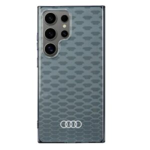 Audi IML Stitching Pattern MagSafe Dėklas S24 Ultra S928 pilkos spalvos Hardcase AU-IMLMS24U-Q5/D3-GY - Image 1