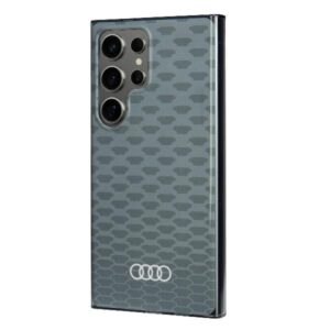 Audi IML Stitching Pattern MagSafe Dėklas S24 Ultra S928 pilkos spalvos Hardcase AU-IMLMS24U-Q5/D3-GY - Image 3