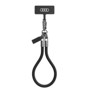 Audi virvelė telefonui 28cm 8mm juodos spalvos AU-HSL8-R8/D1-BK