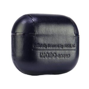 Audi Leather Big Logo AirPods 3 dėklas juodos spalvos AU-AP3-GT/D3-BK - Image 5
