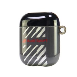Audi IML Sport AirPods 1/2 dėklas juodos spalvos AUS-IMLAP-RSQ/D1-BK - Image 3