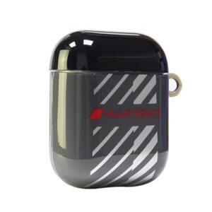 Audi IML Sport AirPods 1/2 dėklas juodos spalvos AUS-IMLAP-RSQ/D1-BK - Image 4