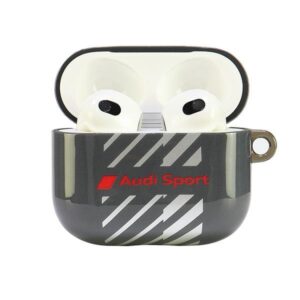 Audi IML Sport AirPods 3 dėklas juodos spalvos AUS-IMLAP3-RSQ/D1-BK - Image 2