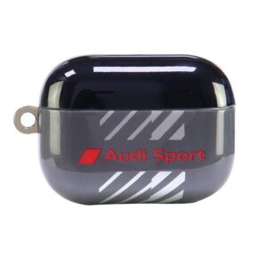 Audi IML Sport AirPods Pro 2 dėklas juodos spalvos AUS-IMLAPP2-RSQ/D1-BK - Image 1