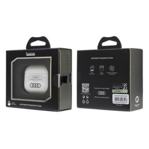 Audi IML Geometric Pattern AirPods 3 dėklas baltos spalvos AU-IMLAP3-A6/D3-WE - Image 6