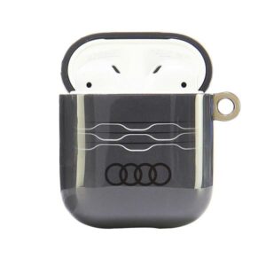 Audi IML Geometric Pattern AirPods 1/2 dėklas pilkos spalvos AU-IMLAP-A6/D3-GY - Image 2