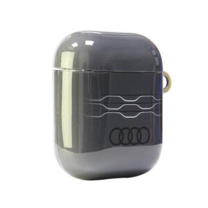 Audi IML Geometric Pattern AirPods 1/2 dėklas pilkos spalvos AU-IMLAP-A6/D3-GY - Image 4