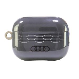 Audi IML Geometric Pattern AirPods Pro 2 dėklas pilkos spalvos AU-IMLAPP2-A6/D3-GY - Image 1
