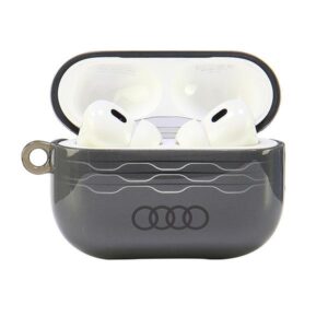 Audi IML Geometric Pattern AirPods Pro 2 dėklas pilkos spalvos AU-IMLAPP2-A6/D3-GY - Image 2