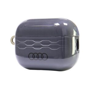 Audi IML Geometric Pattern AirPods Pro 2 dėklas pilkos spalvos AU-IMLAPP2-A6/D3-GY - Image 3