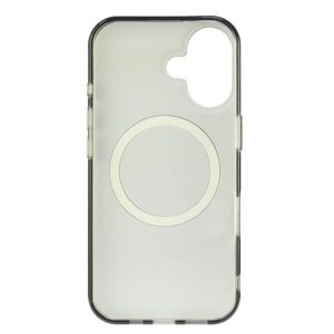 Audi IML Stitching Pattern MagSafe Apple iPhone 16 6.1" juodos spalvos kietas dėklas AU-IMLMIP16-Q5/D3-BK - Image 6