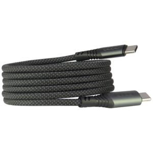 Kabelis USB-C/USB-C Audi 2.0 Charge & Sync Kabelis 20V 3A 60W juodos spalvos - Image 2