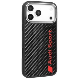 Dėklas Audi R8 Carbon Fiber MagSafe Apple iPhone 17 Pro Max juodos spalvos - Image 2