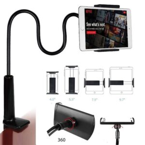 AWEI X3 desk mount 4"-10.5" juodos spalvos long arm - Image 4