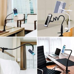 AWEI X3 desk mount 4"-10.5" juodos spalvos long arm - Image 5
