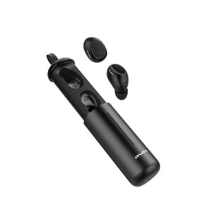 AWEI Bluetooth 5.0 T55 TWS ausinės + docking station juodos spalvos - Image 2