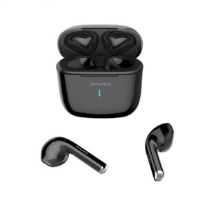 AWEI Bluetooth 5.0 T26 TWS ausinės + docking station juodos spalvos - Image 4