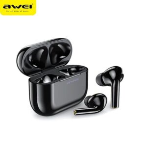 AWEI Bluetooth 5.0 T29 TWS ausinės + docking station juodos spalvos - Image 4