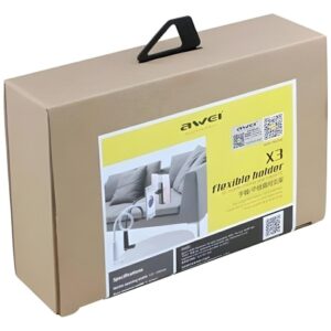 AWEI desk mount X3 4"-10.5" white long arm - Image 6