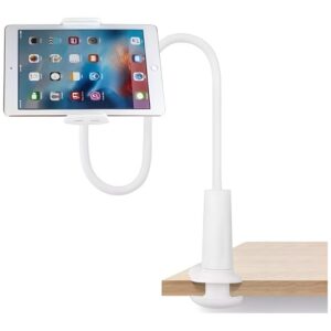 AWEI desk mount X3 4"-10.5" white long arm