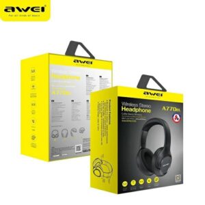 AWEI A770BL Bluetooth Ausinės juodos spalvos - Image 5