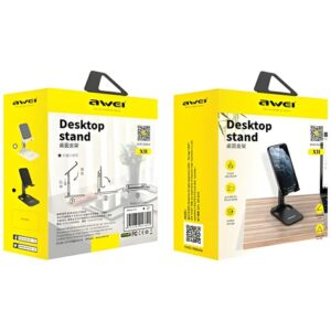 AWEI desk holder X11 juodos spalvos - Image 3