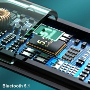 AWEI Bluetooth 5.3 T12P TWS ausinės + docking station juodos spalvos - Image 4