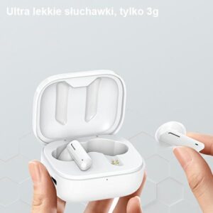 AWEI Bluetooth 5.1 T36 TWS ausinės + docking station baltos spalvos - Image 5