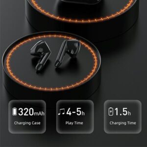 AWEI Bluetooth 5.1 T36 TWS ausinės + docking station baltos spalvos - Image 7