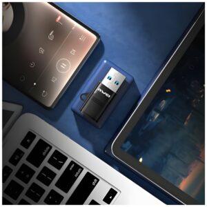 AWEI Adapteris CL-13 USB-C/USB-A black - Image 3