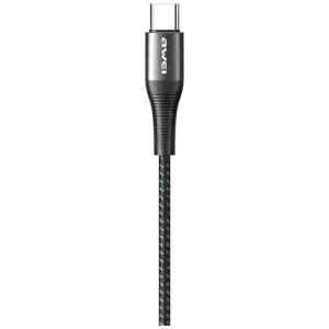 AWEI Adapteris CL-116T USB-C/Jack 3.5 black - Image 2