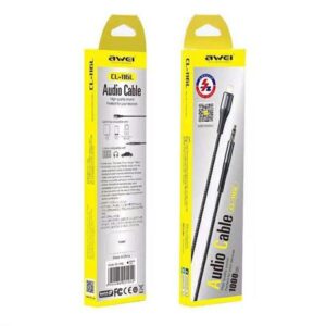 AWEI Adapter CL-116L Lightning/Jack 3.5juodos spalvos/juodos spalvos - Image 2