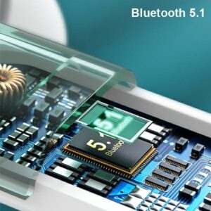 AWEI T12TWS Bluetooth sports ausinės baltos spalvos - Image 6