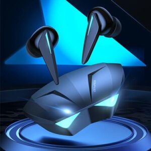 AWEI Bluetooth 5.0 T23 TWS ausinės + docking station gaming juodos spalvos - Image 4
