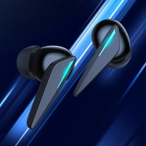 AWEI Bluetooth 5.0 T23 TWS ausinės + docking station gaming juodos spalvos - Image 5
