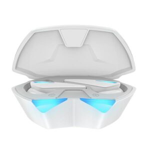 AWEI Bluetooth 5.0 T23 TWS ausinės + docking station gaming baltos spalvos - Image 2