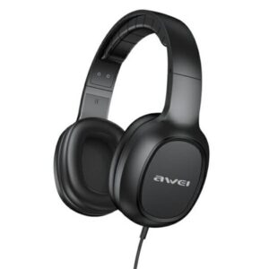 AWEI GM6 on-ear ausinės 3.5mm jack juodos spalvos - Image 1