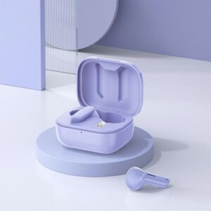 AWEI Bluetooth 5.1 T36 TWS ausinės Docking Station violetinės spalvos - Image 3