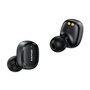AWEI Bluetooth 5.1 T13 Pro TWS ausinės + docking station juodos spalvos - Image 5