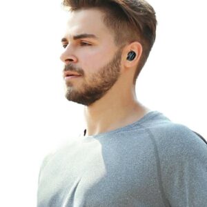 AWEI Bluetooth 5.1 T13 Pro TWS ausinės + docking station juodos spalvos - Image 8