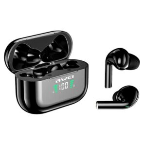 AWEI Bluetooth 5.1 T29P TWS ausinės + docking station juodos spalvos - Image 1